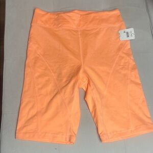 Free people movement Women's Orange bikers Shorts